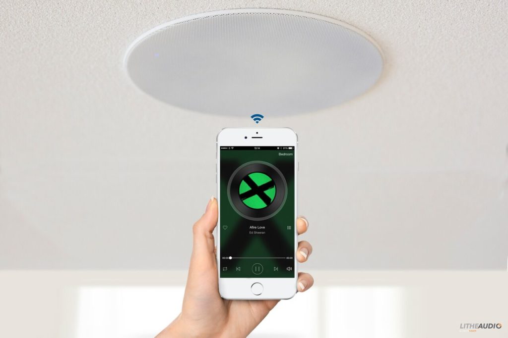 Lithe Audio Wifi All In One Multi Room Ceiling Speaker Totally